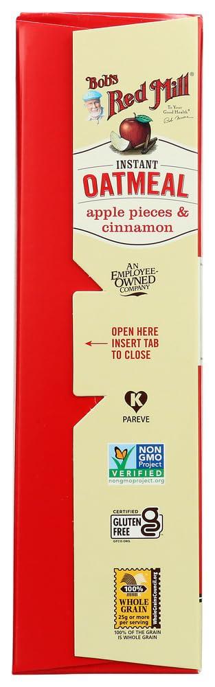 imageBobs Red Mill Apple Pieces amp Cinnamon Oatmeal Packets