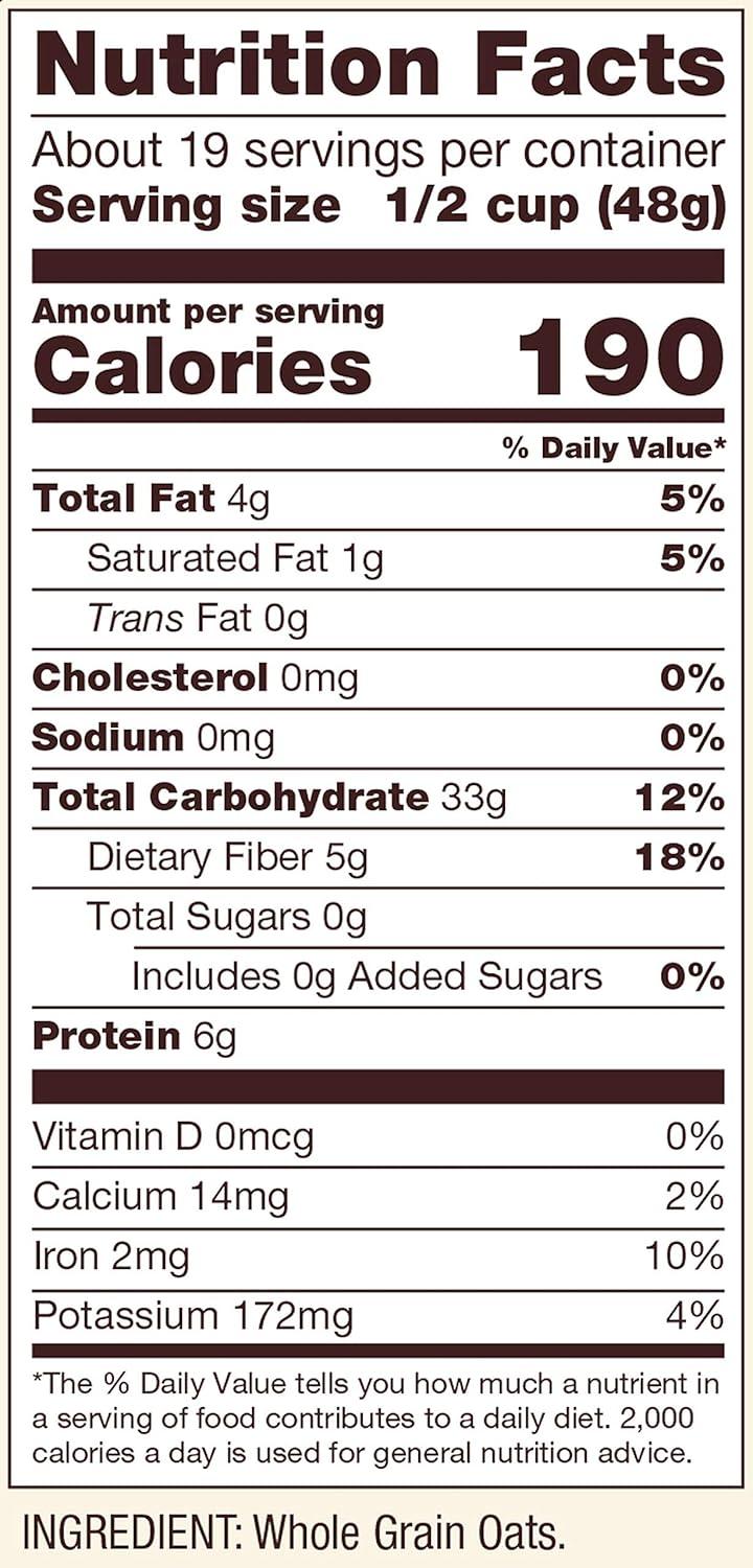 imageBobs Red Mill Gluten Free Old Fashioned Rolled Oats 32oz Pack of 4 Non GMO Whole Grain Vegan KosherGF Old Fashioned