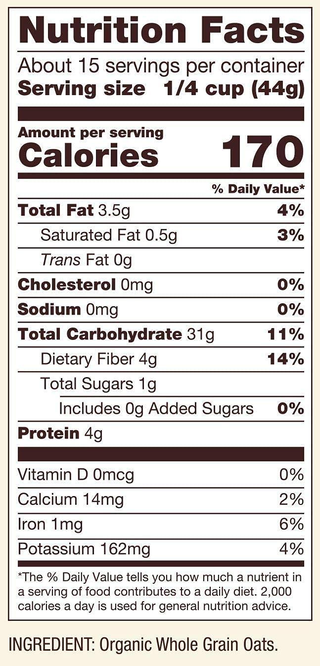 imageBobs Red Mill Gluten Free Organic Steel Cut Oats 24oz Pack of 4 Non GMO Whole Grain Vegan Kosher24 Ounce Pack of 3