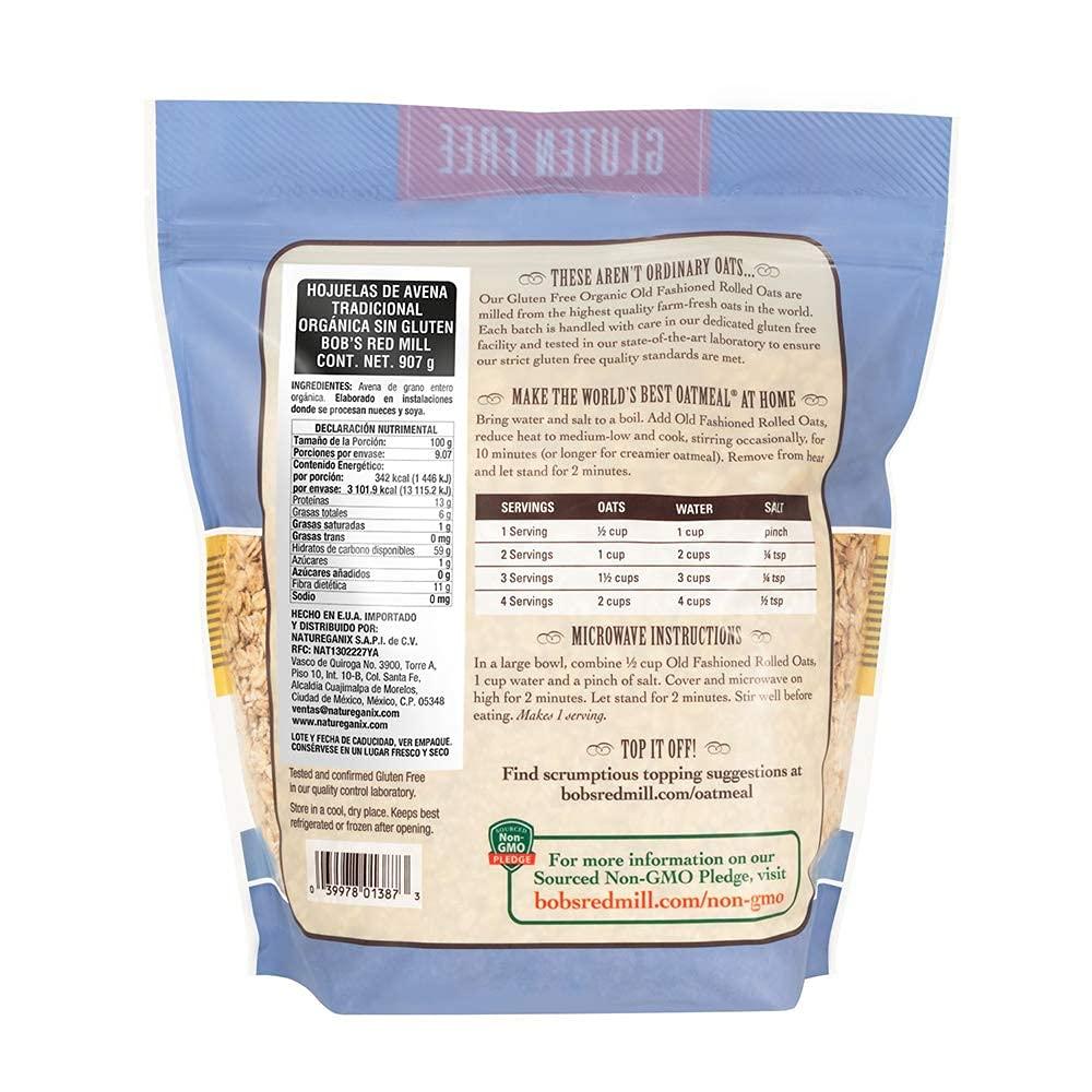 imageBobs Red Mill Gluten Free Organic Steel Cut Oats 24oz Pack of 4 Non GMO Whole Grain Vegan Kosher32 Ounce Pack of 1
