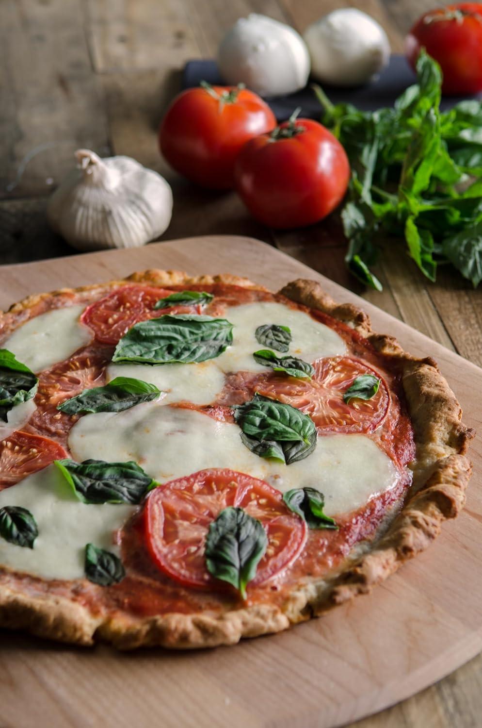 imageBobs Red Mill Gluten Free Pizza Crust Mix 16oz Pack of 4 Makes two 12 crusts per package Kosher16 oz Pack of 4