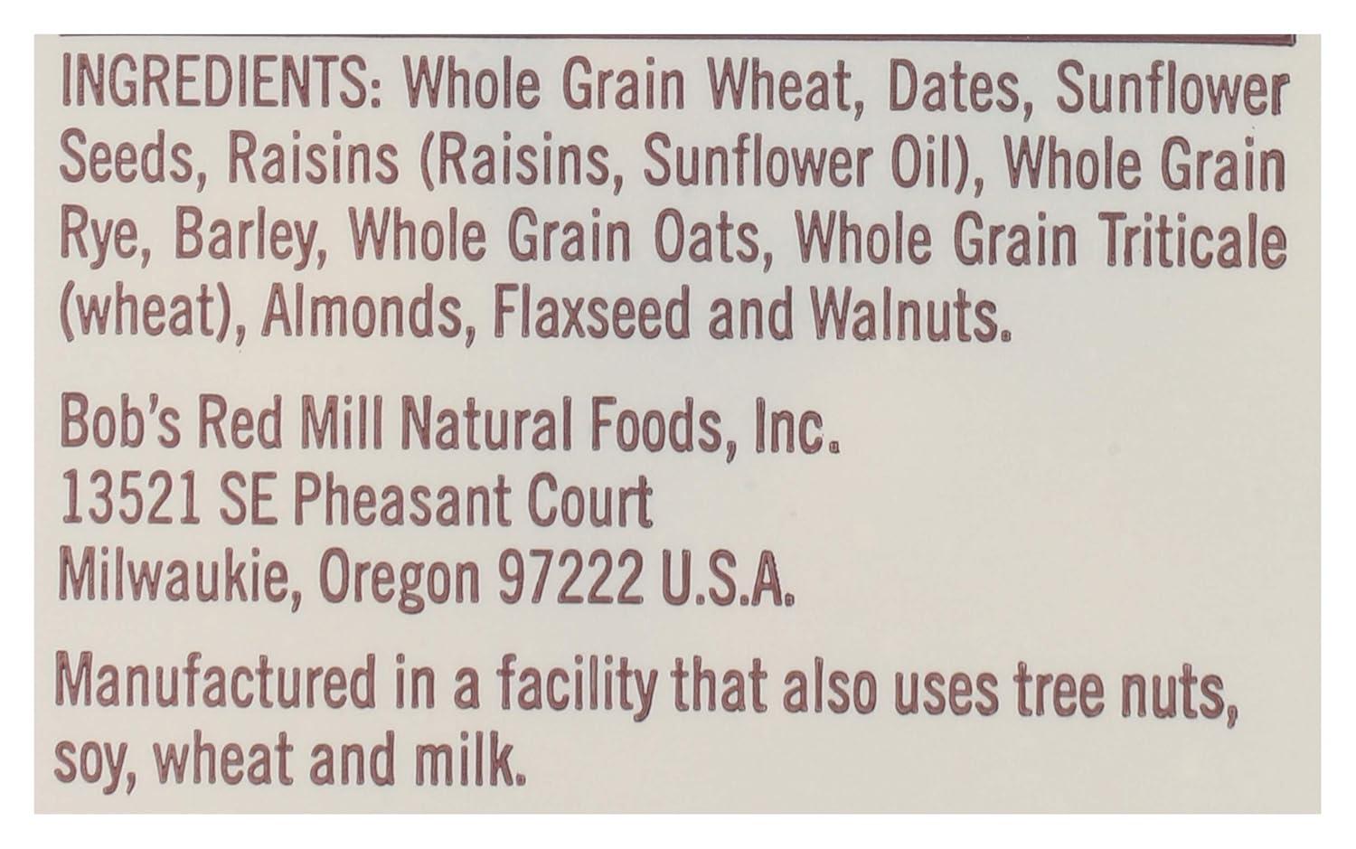 imageBobs Red Mill Old Country Style Muesli 40oz Pack of 4 Non GMO Whole Grain Vegan Kosher18 Ounce Pack of 1