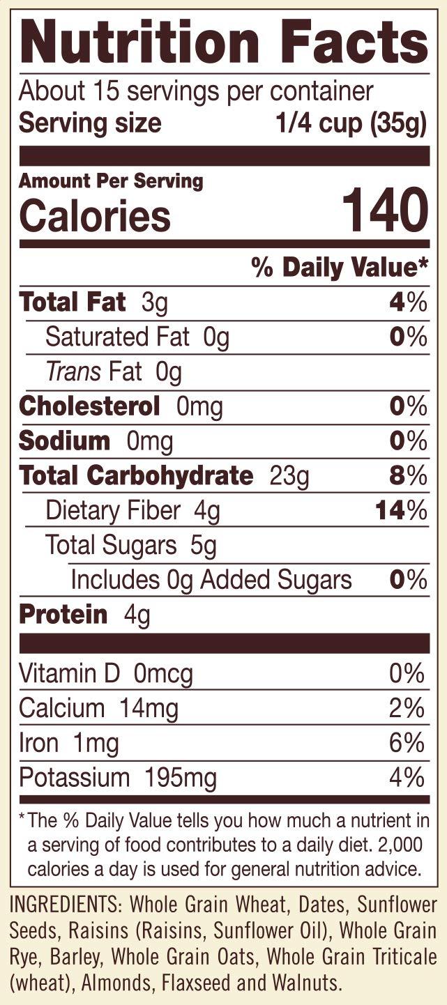 imageBobs Red Mill Old Country Style Muesli 40oz Pack of 4 Non GMO Whole Grain Vegan Kosher18 Ounce Pack of 4