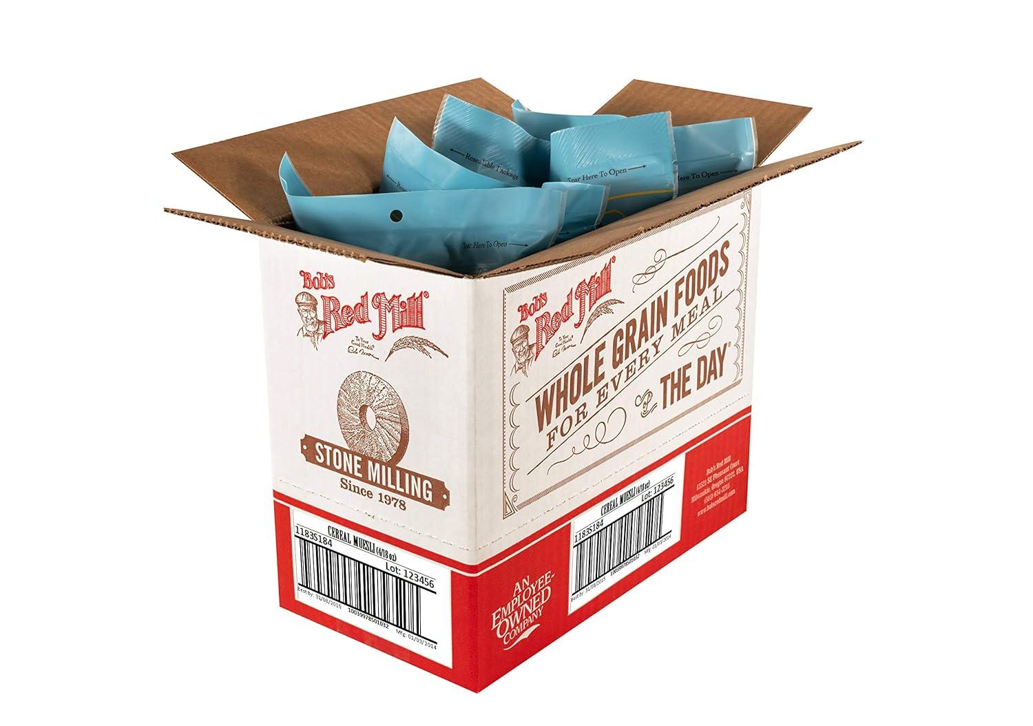 imageBobs Red Mill Old Country Style Muesli 40oz Pack of 4 Non GMO Whole Grain Vegan Kosher18 Ounce Pack of 4