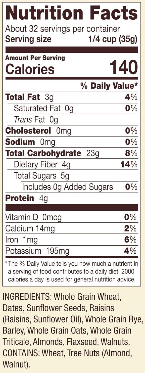 imageBobs Red Mill Old Country Style Muesli 40oz Pack of 4 Non GMO Whole Grain Vegan Kosher40 Ounce Pack of 4