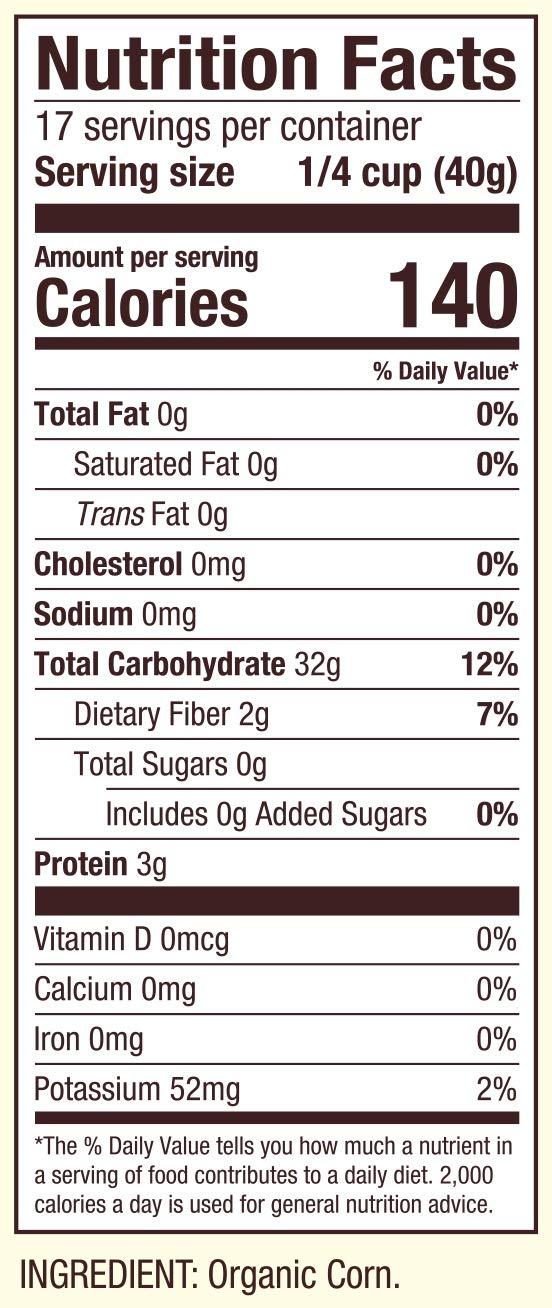 imageBobs Red Mill Organic Corn Grits Polenta 24oz Pack of 4 Vegan Kosher24 Ounce Pack of 1