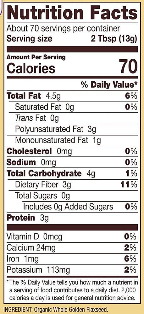 imageBobs Red Mill Organic Flaxseed Meal 32oz Pack of 4 Non GMO Vegan Paleo Friendly Keto Friendly Kosher2 Pound Pack of 1