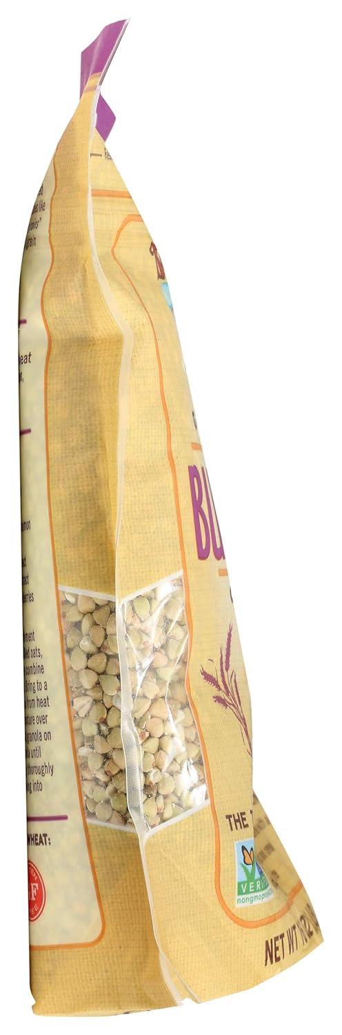 imageBobs Red Mill Organic Gluten Free Buckwheat Groats 16oz Pack of 4 Non GMO Whole Grain Vegan Kosher16 Ounce Pack of 1