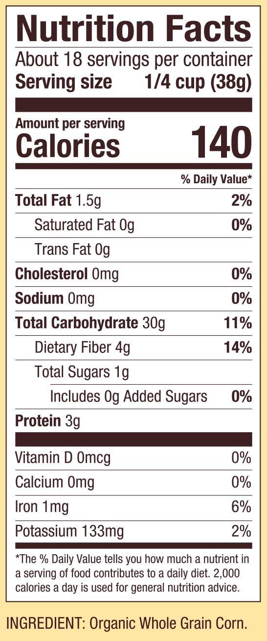 imageBobs Red Mill Organic Medium Grind Cornmeal 24oz Pack of 4 Non GMO Whole Grain Vegan Kosher24 Ounce Pack of 1