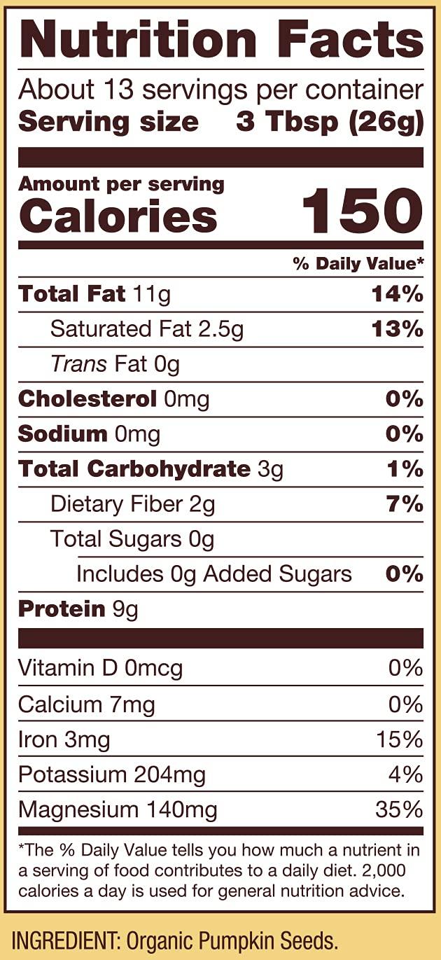 imageBobs Red Mill Organic Pumpkin Seeds 12oz Pack of 4 Non GMO Vegan Paleo Friendly Keto Friendly KosherUnsalted