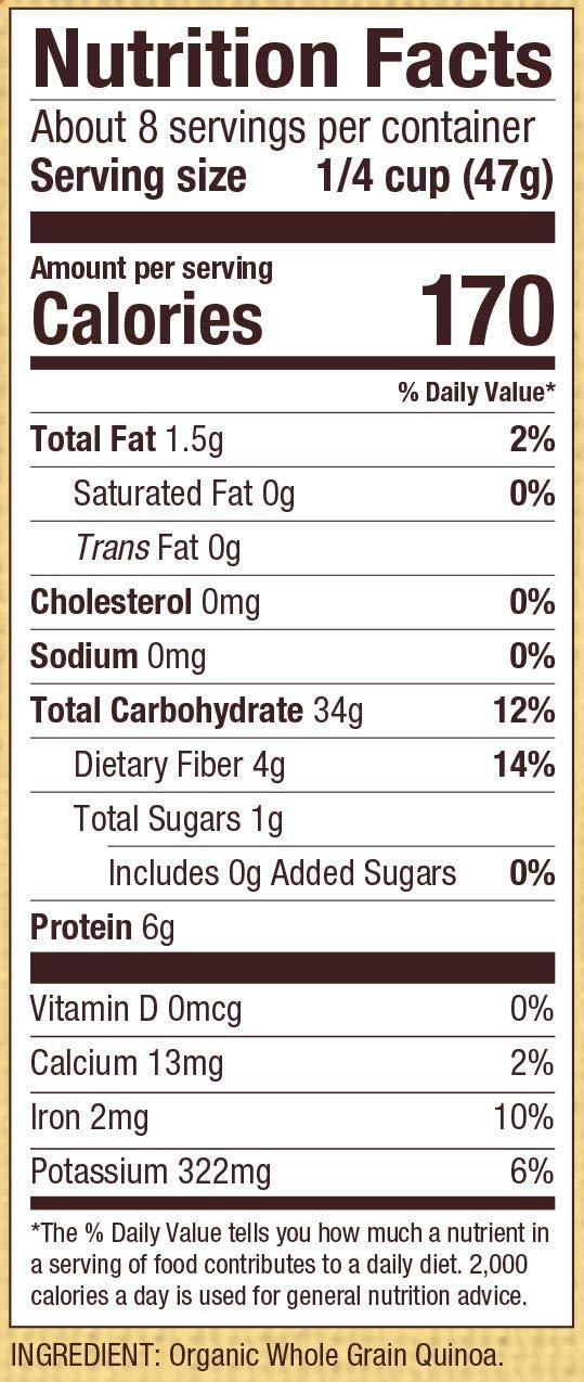 imageBobs Red Mill Organic TriColor Quinoa 13oz Pack of 5 Non GMO Whole Grain Vegan Kosher13 Ounce Pack of 1