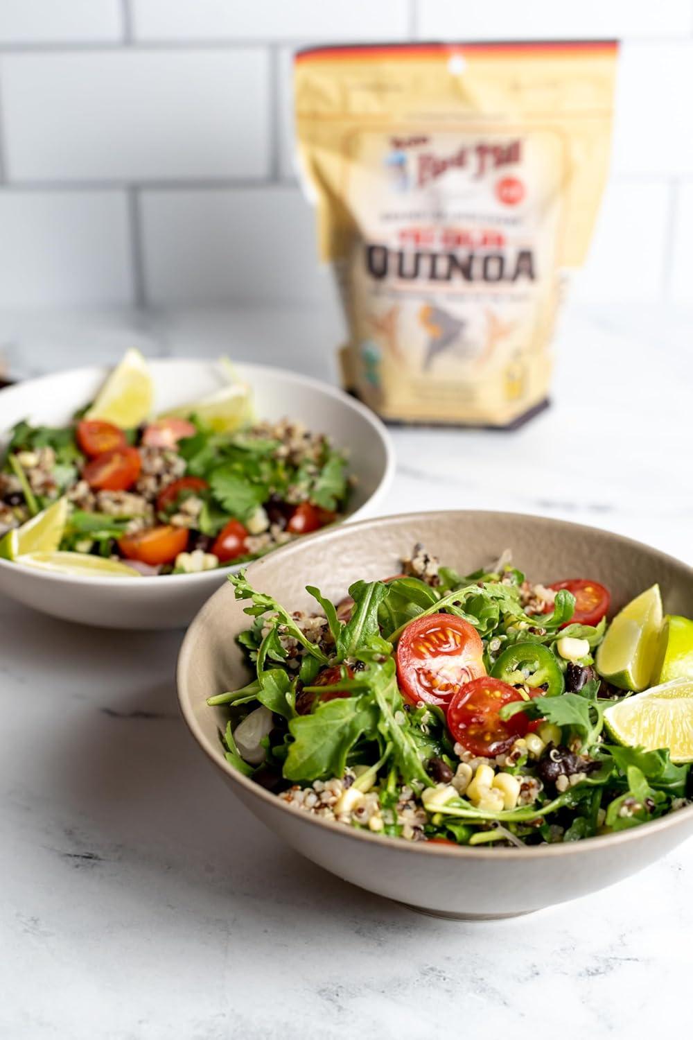 imageBobs Red Mill Organic TriColor Quinoa 13oz Pack of 5 Non GMO Whole Grain Vegan Kosher13 Ounce Pack of 5