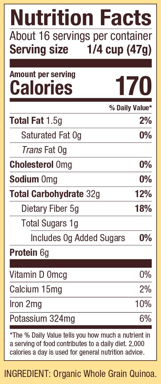 imageBobs Red Mill Organic White Quinoa 13oz Pack of 5 Non GMO Whole Grain Vegan Kosher26 Ounce Pack of 4