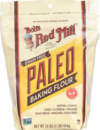 imageBobs Red Mill Paleo Baking Flour 16oz Pack of 4 Gluten Free Non GMO Vegan Paleo Friendly Kosher16 Ounce Pack of 1