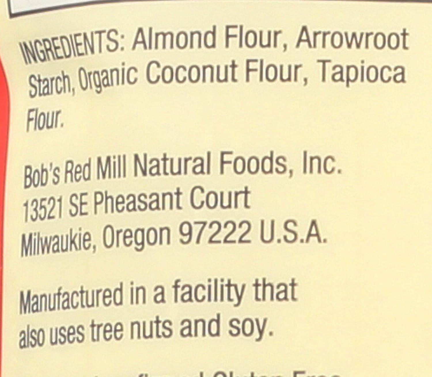 imageBobs Red Mill Paleo Baking Flour 16oz Pack of 4 Gluten Free Non GMO Vegan Paleo Friendly Kosher16 Ounce Pack of 1