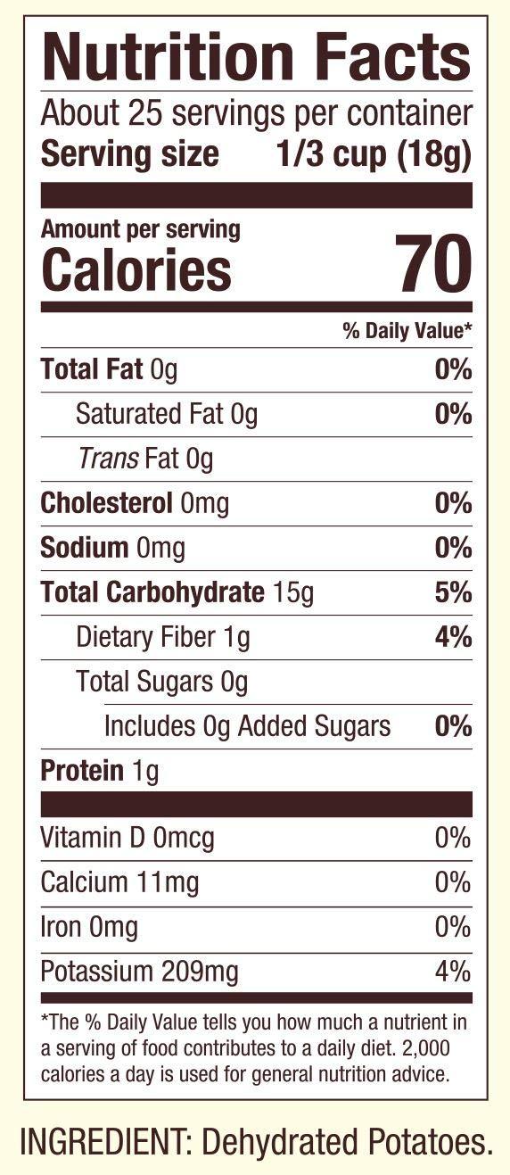 imageBobs Red Mill Potato Flakes 16oz Pack of 4 Non GMO Vegan Kosher16 Ounce Pack of 1