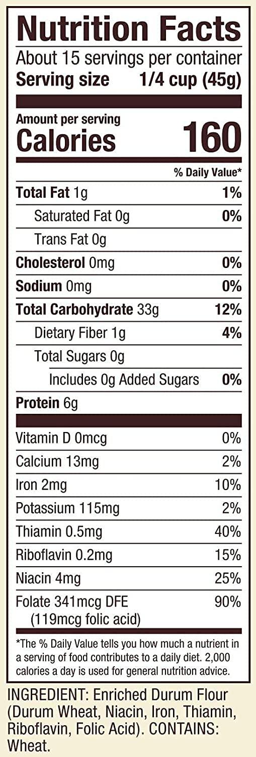 imageBobs Red Mill Semolina Pasta Flour 24oz Pack of 4 Vegan Kosher24 Ounce Pack of 1