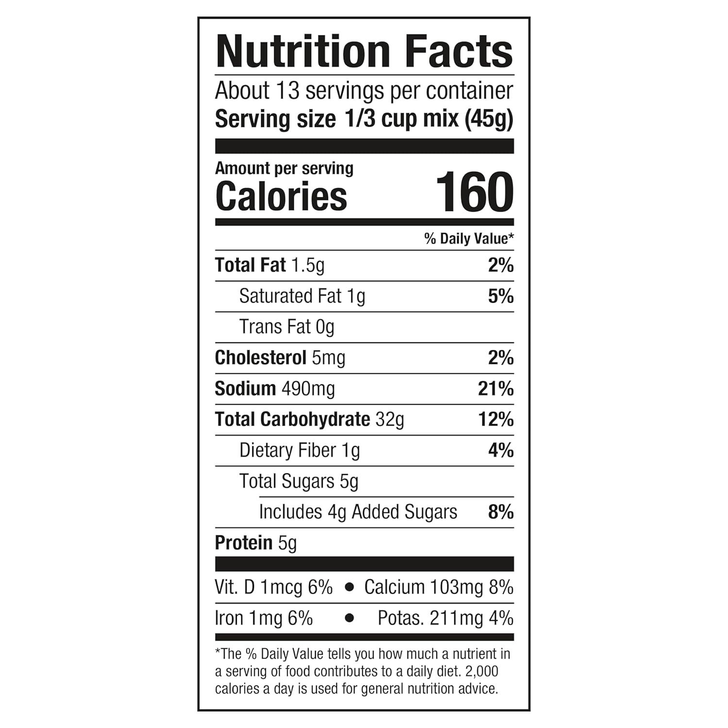 imageBobs Red Mill Signature Buttermilk Pancake Mix 20oz Pack of 1 Just Add Water Makes 3240 Pancakes per BagButtermilk