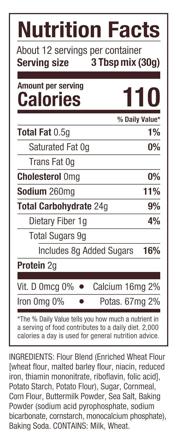 imageBobs Red Mill Signature Cornbread Baking Mix 13oz Pack of 4 Simple Clean Ingredients Homemade Taste Kosher13 Ounce Pack of 4