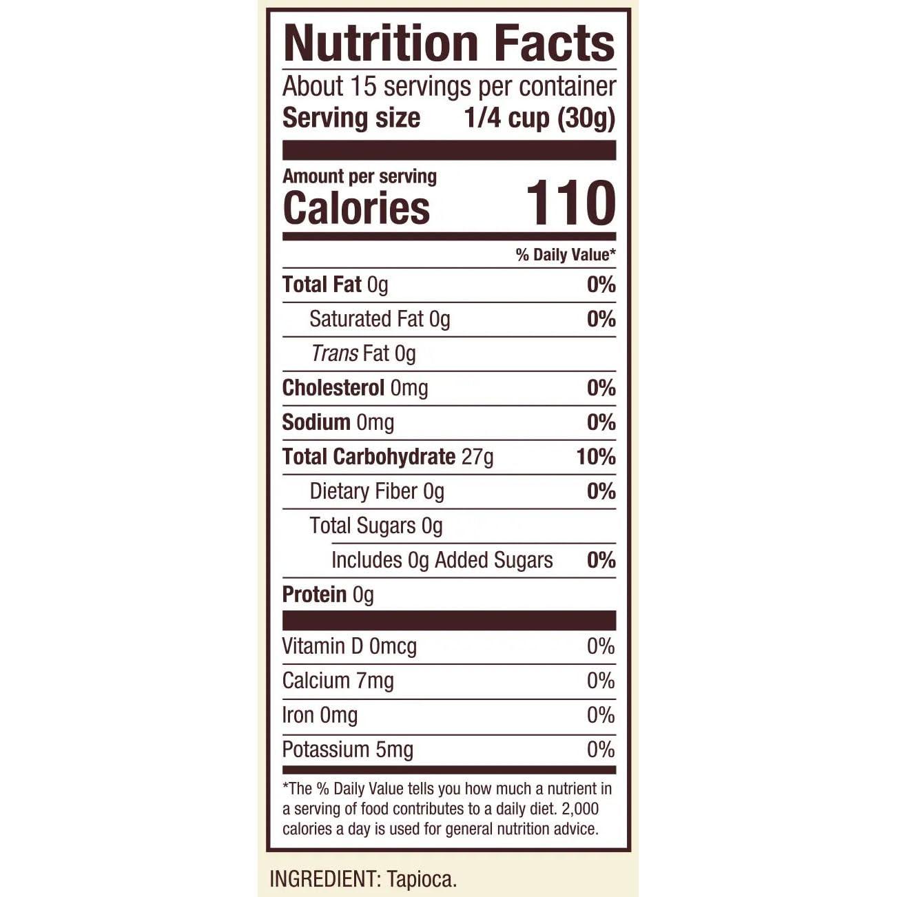 imageBobs Red Mill Tapioca Flour 16oz Pack of 4 Non GMO Vegan Paleo Friendly KosherResealable