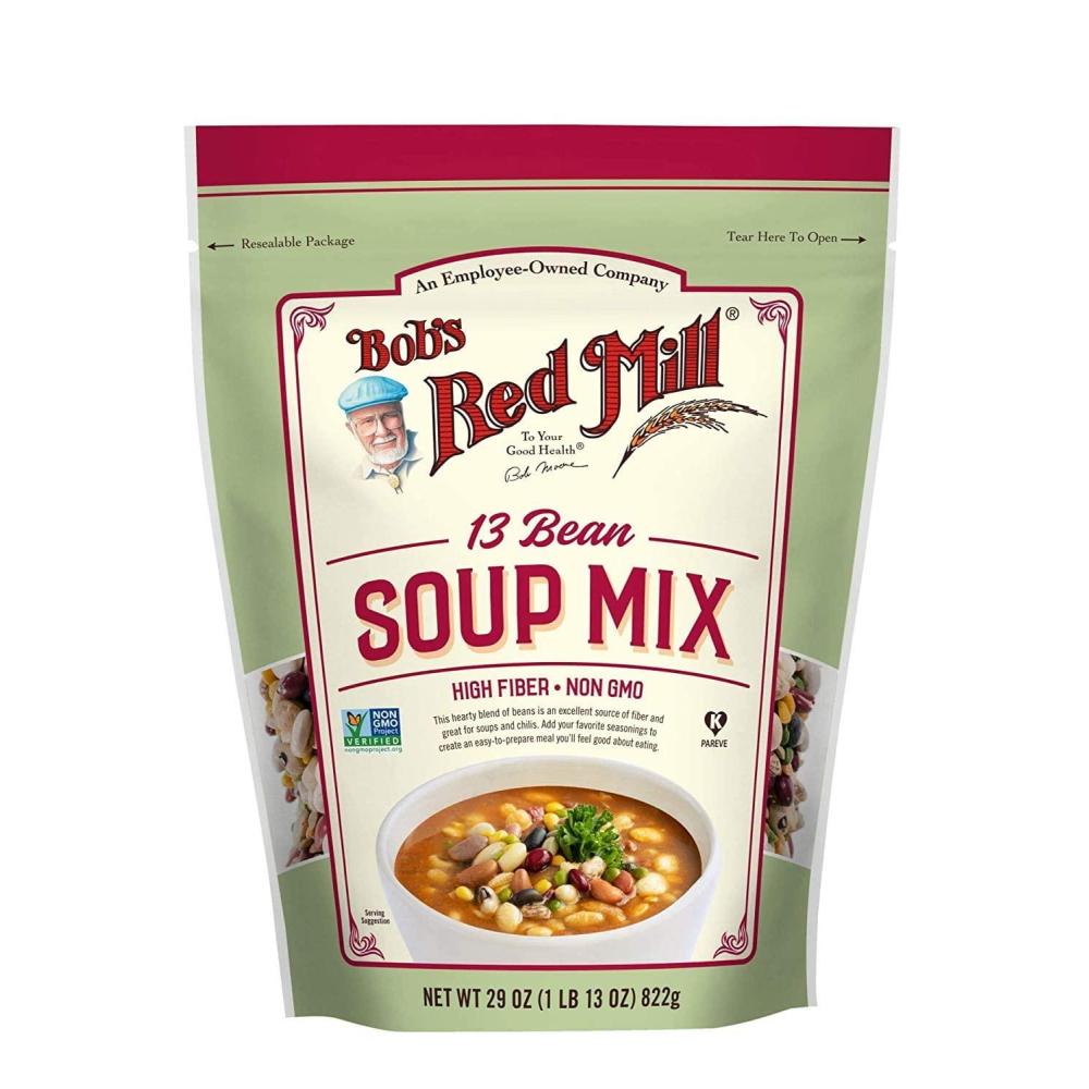 imageBobs Red Mill 13 Bean Soup Mix 29oz Pack of 1  Non GMO Vegan Kosher29 Ounce Pack of 1