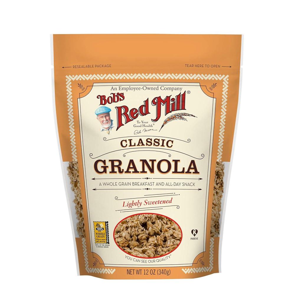 imageBobs Red Mill Classic Granola 12oz Pack of 4  Whole Grain Kosher12 Ounce Pack of 1