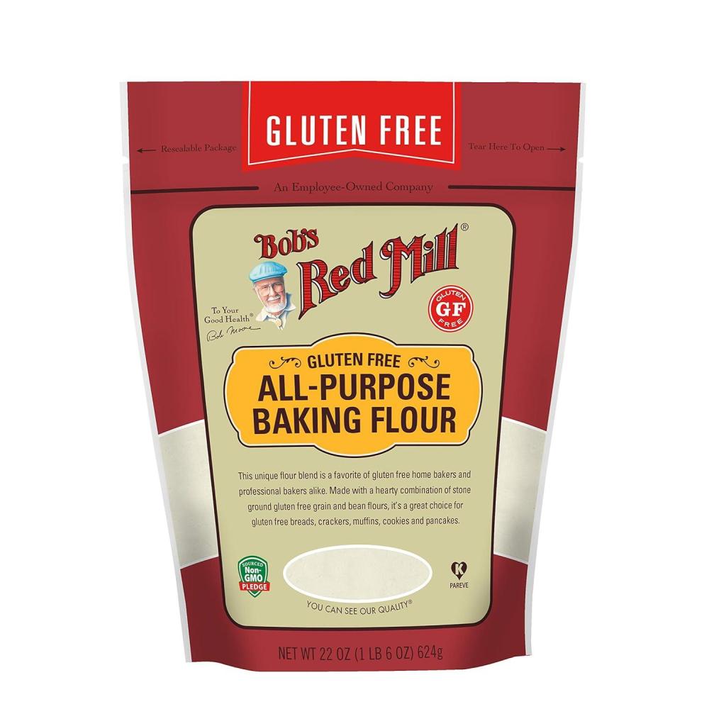 imageBobs Red Mill Gluten Free All Purpose Baking Flour 44oz Pack of 4 Vegan Kosher22 Ounce Pack of 1