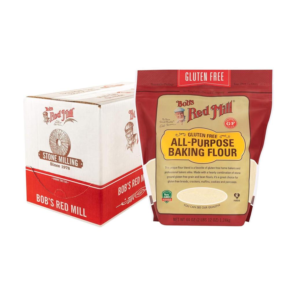 imageBobs Red Mill Gluten Free All Purpose Baking Flour 44oz Pack of 4  Vegan Kosher44 Ounce Pack of 4