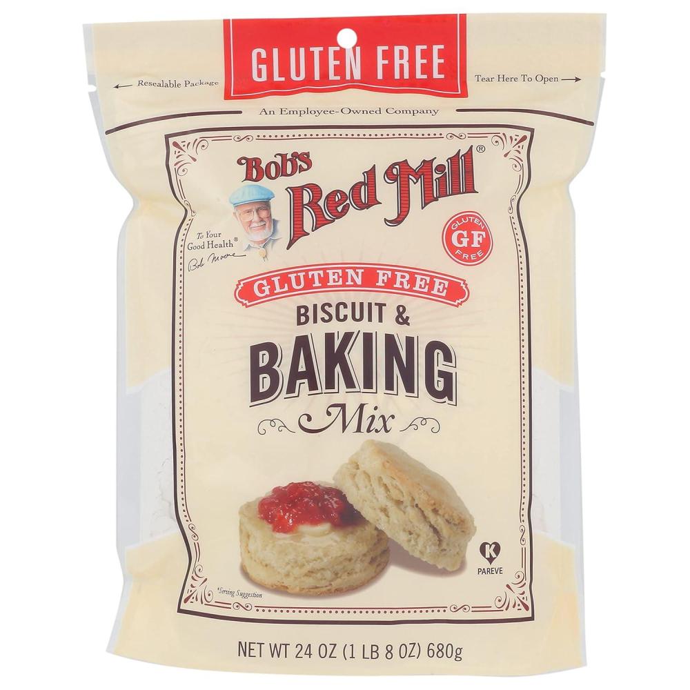 imageBobs Red Mill Gluten Free Biscuit amp Baking Mix 24oz Pack of 1  Kosher15 Pound Pack of 4