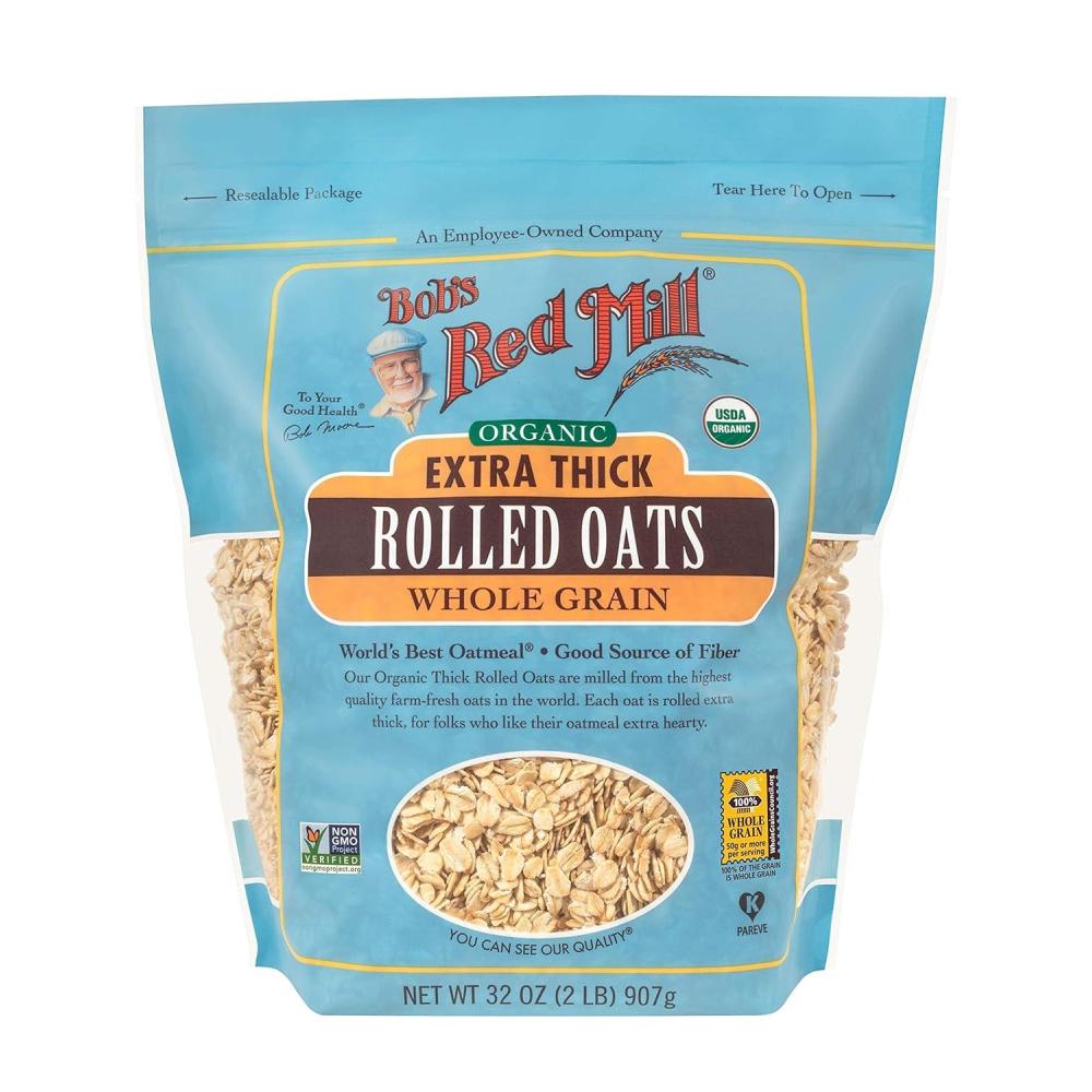 imageBobs Red Mill Gluten Free Organic Steel Cut Oats 24oz Pack of 4  Non GMO Whole Grain Vegan Kosher32 Ounce Pack of 3