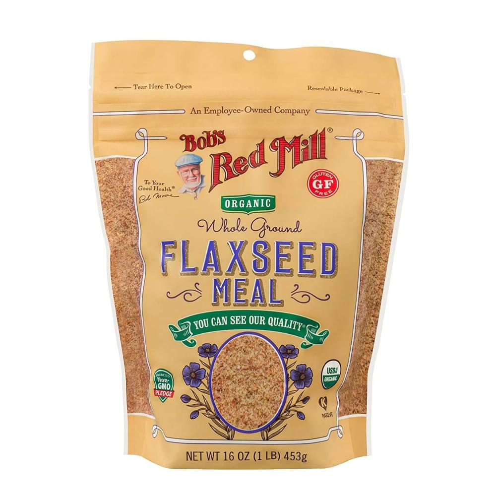 imageBobs Red Mill Organic Flaxseed Meal 16oz Pack of 4  Non GMO Vegan Paleo Friendly Keto Friendly Kosher16 Ounce Pack of 2