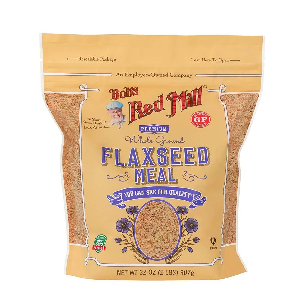 imageBobs Red Mill Organic Golden Flaxseed Meal 16oz Pack of 4  Non GMO Vegan Paleo Friendly Keto Friendly Kosher2 Pound Pack of 4