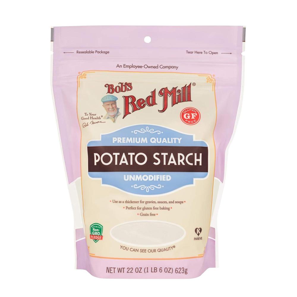 imageBobs Red Mill Potato Starch 22oz Pack of 4  Non GMO Vegan KosherResealable