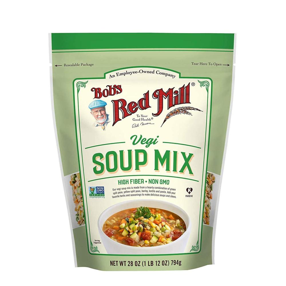 imageBobs Red Mill Vegi Soup Mix 28oz Pack of 1  Non GMO Vegan Kosher1 Count Pack of 2