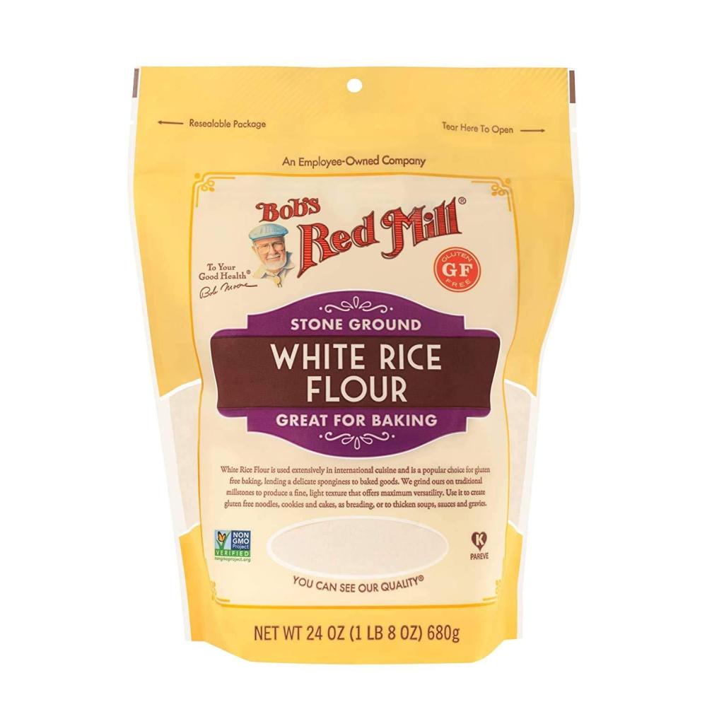 imageBobs Red Mill White Rice Flour 24oz Pack of 4  Non GMO Vegan Kosher24 Ounce Pack of 3