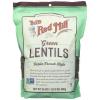 imageBobs Red Mill Green Lentils 24oz Pack of 4  Non GMO Vegan Kosher