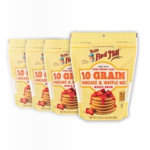 Bob’s Red Mill 10 Grain Pancake Mix, 24oz (Pack of 4) – Whole Grain, Kosher(1.5 Pound (Pack of 4))