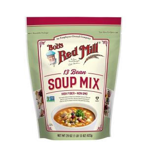 Bob’s Red Mill 13 Bean Soup Mix, 29oz (Pack of 1) – Non GMO, Vegan, Kosher(29 Ounce (Pack of 1))
