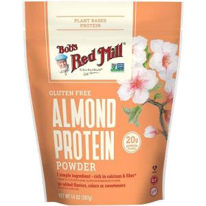 Bob’s Red Mill Almond Protein Powder, 14oz (Pack of 4) – Non GMO, Vegan, Paleo Friendly, Keto Friendly, Kosher(14 Ounce (Pack of 1))