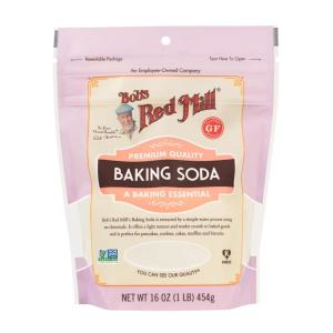 Bob’s Red Mill Baking Soda, 16oz (Pack of 4) – Non GMO, Vegan, Paleo Friendly, Kosher(Baking Soda)