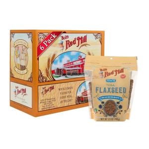 Bob’s Red Mill Brown Flaxseeds, 13oz (Pack of 4) – Non GMO, Gluten Free, Vegan, Paleo Friendly, Raw, Sproutable, Kosher(13 Ounce (Pack of 6))