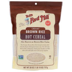 Bobs Red Mill Brown Rice Hot Cereal, 26 Ounce (Pack of 4) – Gluten Free, Non GMO, Whole Grain, Vegan, Kosher