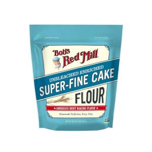 Bob’s Red Mill Cake Flour – 3 lb Bag, Finely Milled, Lower Protein, Non-GMO, Kosher(48 Ounce (Pack of 1))