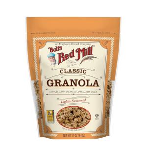 Bob’s Red Mill Classic Granola, 12oz (Pack of 4) – Whole Grain, Kosher(12 Ounce (Pack of 1))