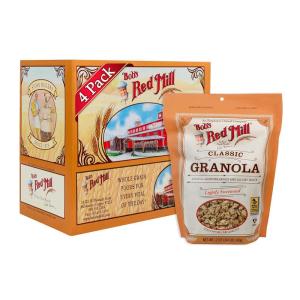 Bob’s Red Mill Classic Granola, 12oz (Pack of 4) – Whole Grain, Kosher(12 ounce (Pack of 4))