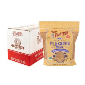 Bob’s Red Mill Flaxseed Meal, 32oz (Pack of 4) – Non GMO, Vegan, Paleo Friendly, Keto Friendly, Kosher(Flaxseed Meal)