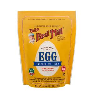 Bob’s Red Mill Gluten Free Egg Replacer, 12oz (Pack of 5) – Non GMO, Vegan, Paleo Friendly, Equals 34 Eggs/Bag, Kosher(12 Ounce (Pack of 1))