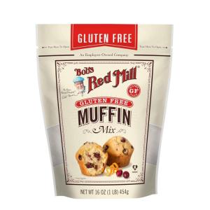 Bob’s Red Mill Gluten Free Muffin Mix, 16oz (Pack of 4) – Gluten Free, Kosher(Cranberry)
