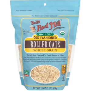 Bob’s Red Mill Gluten Free Organic Steel Cut Oats, 24oz (Pack of 4) – Non GMO, Whole Grain, Vegan, Kosher(16 Ounce (Pack of 1))