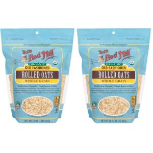 Bob’s Red Mill Gluten Free Organic Steel Cut Oats, 24oz (Pack of 4) – Non GMO, Whole Grain, Vegan, Kosher(16 Ounce (Pack of 2))